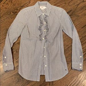Vineyard Vines Ruffle Blouse